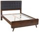 Coaster® Robyn Dark Gray/Dark Walnut Full Platform Bed -1