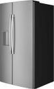 GE® 36" 27.7 Cu. Ft. Fingerprint Resistant Stainless Side-By-Side Refrigerator with LED Light Walls and Extra Tall Dispenser-3