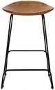 Jofran Inc. Nature's Edge 3-Piece Black/Natural Backless Stool Set-2