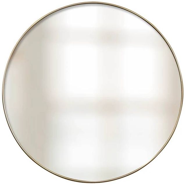 StyleCraft Gold Round 32" Mirror-0