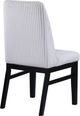 Crown Mark Hadley White/Black Dining Side Chair-4