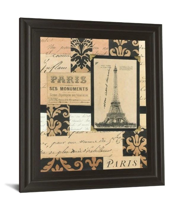 Classy Art Travel Collage l by Gillian Fullard Wall Art-1