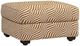 Corinthian Furniture Sabine Rust Ottoman-0