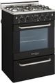 Unique® Appliances Prestige 24" Black Freestanding Gas Range-3