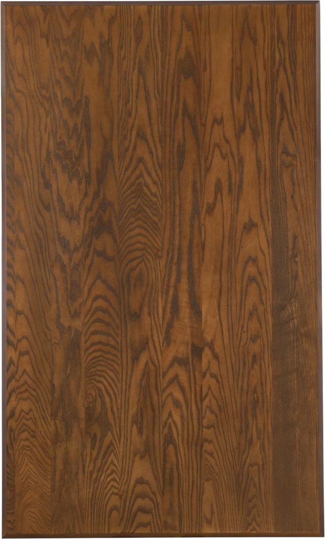 Powell® Jane Honey Brown Dining Table with Vanilla White Base-4