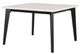 Furniture of America® Sabro 5-Piece White Square Counter Table Set with Black Base-1