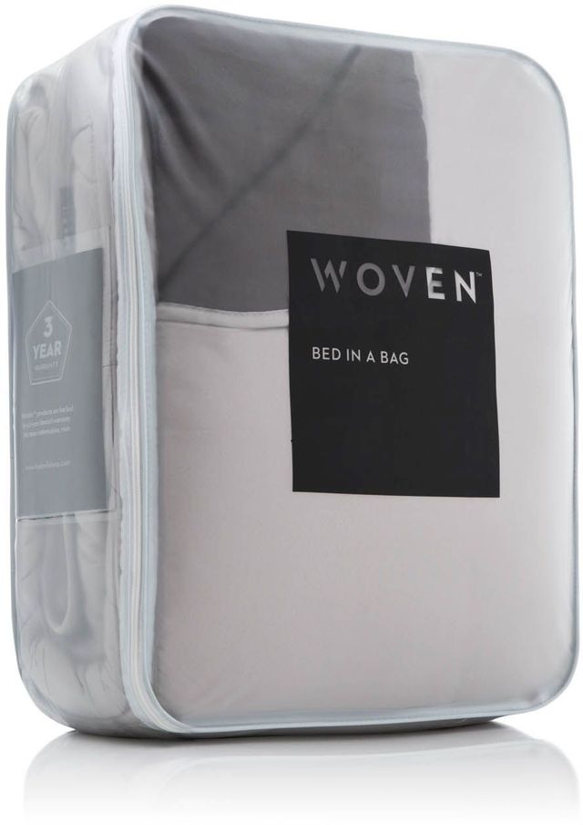 Malouf® Woven™ Reversible Coffee California King Bed in a Bag-0