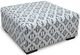 Franklin™ 75018 Claudella Costueau Blue Ottoman-0