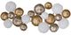 A & B Home Bronze/Gold/White Large Artistic Textural Wall Accent-0