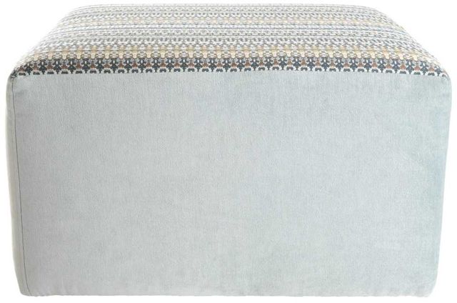 Marshfield Furniture 3000 Blue Ottoman-1