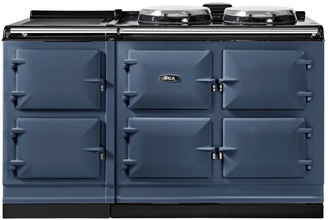 AGA™ eR7 Classic Cast Iron 60" Dartmouth Blue Pro Style Electric Range-0