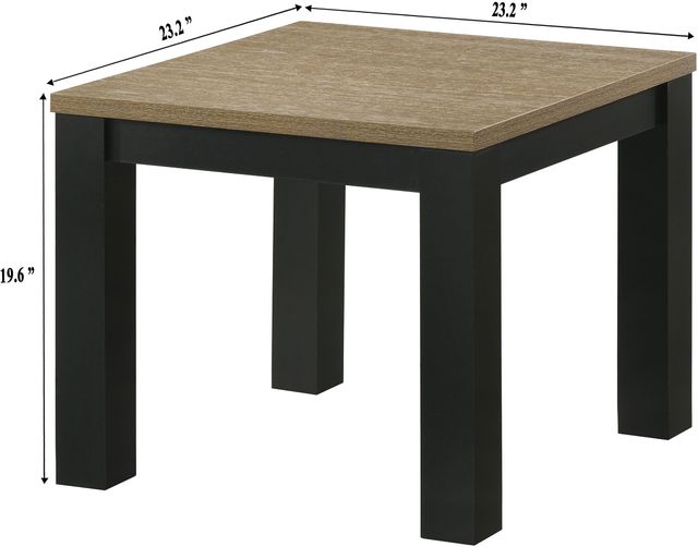 Crown Mark Theo 3-Piece Natural Cocktail Table Set-3