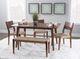 Powell® Cosgrove 6-Piece Brown Dining Set-2