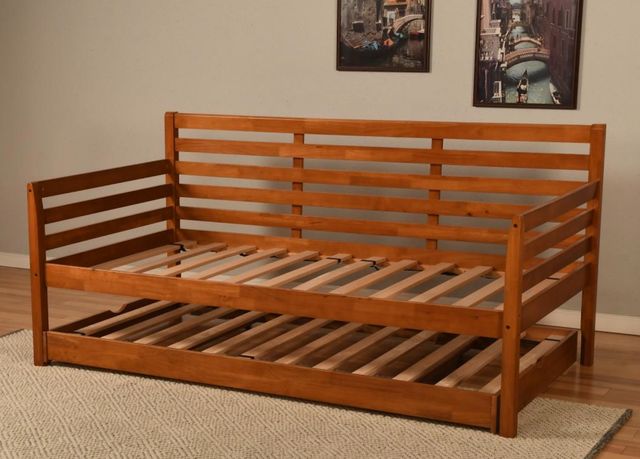 Kodiak Furniture Boho Barbados Twin Daybed with Pop Up Trundle-1