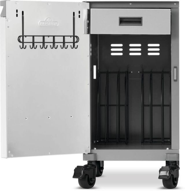 Napoleon Prestige® Stainless Steel Under Grill Storage-3