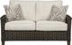 Signature Design by Ashley® Paradise Trail 4-Piece Medium Brown Outdoor Seating Set-2