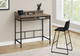 Monarch Specialties Inc. Black/Dark Taupe Standing Computer Desk-2