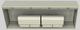 Vent-A-Hood® 66" Biscuit Wall Mounted Range Hood-3