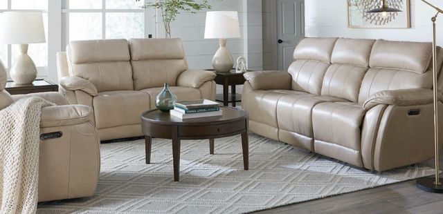 Bassett® Furniture Club Level Levitate Diamond Leather Wallsaver Power Recliner-3