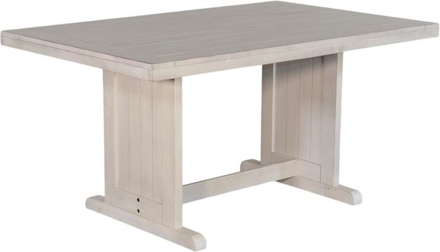 Sunny Designs™ Bayside Marble White Breakfast Nook Table-0