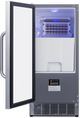 Summit® 15" 45 lb. Stainless Steel Outdoor Ice Maker-1
