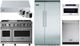 Viking® 6 Piece Stainless Steel Gas Kitchen Package-0
