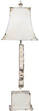 A & B Home Whitewashed Table Lamp-1