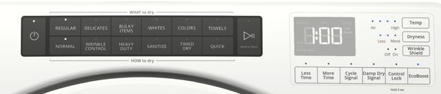 Whirlpool® 7.4 Cu. Ft. White Front Load Gas Dryer-2