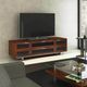 BDI Avion® Media Cabinet-Chocolate Stained Walnut-3