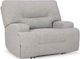 Signature Design by Ashley® Acklen Place Pewter Wide Seat Power Recliner-0