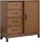 Magnussen Home® Ridgefield Russet Brown Door Chest-0