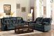 Mazin Furniture Laurelton Double Glider Reclining Loveseat with Center Console-4
