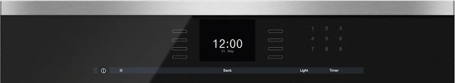 Miele ContourLine 24" Electric Single Steam Oven-Clean Touch Steel-3
