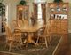 TEI Burnished Walnut Double Pedestal Dining Table-1