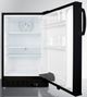 Summit® 3.5 Cu. Ft. Black Under the Counter Refrigerator-2