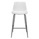 Zuo® Modern Byron White Bar Chair-1