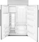 Café™ 48" 28.6 Cu. Ft. Stainless Steel Smart Built-In Side-by-Side Refrigerator-1