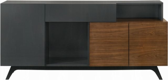 ACME Furniture Destin Gray/Walnut Server-0