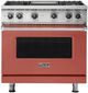 Viking® 5 Series 36” Spiced Cider Liquid Propane Pro Style Gas Range with Griddle-0