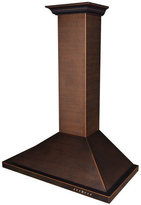 ZLINE Designer Series 30" Hand-Hammered Copper Wall Mount Range Hood-2