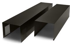 Whirlpool® 30" Black Stainless Range Hood Chimney Extension Kit