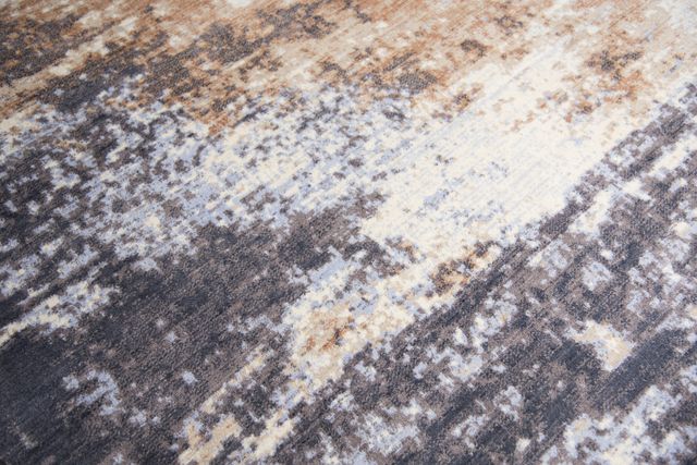 Rizzy Home Gossamer Gray 2'6" x 8' Runner Rug-3