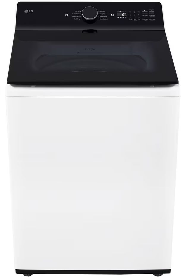 LG 6.1 Cu. Ft. Essence White Top Load Washer with EasyUnload™-2