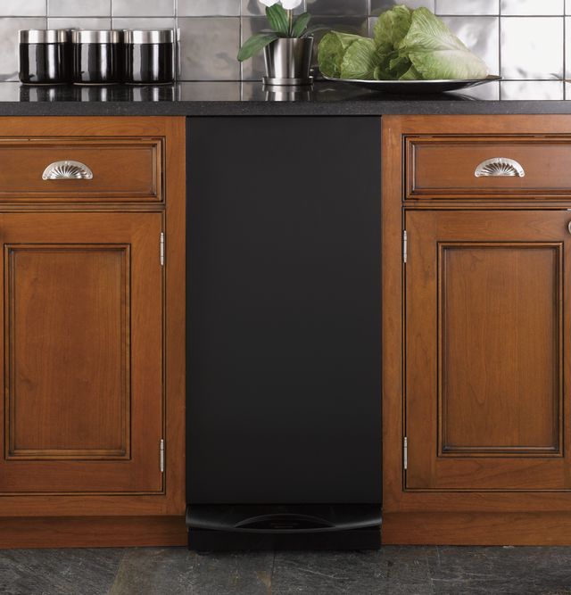 GE Profile™ 0.33 HP Black Trash Compactor-1