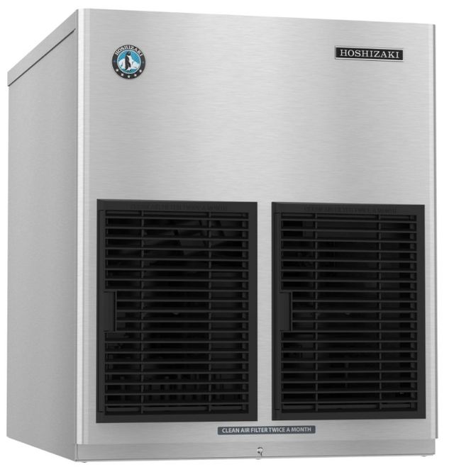 Hoshizaki Cubelet 22" 632 lb. Stainless Steel Air-Cooled Ice Maker-0