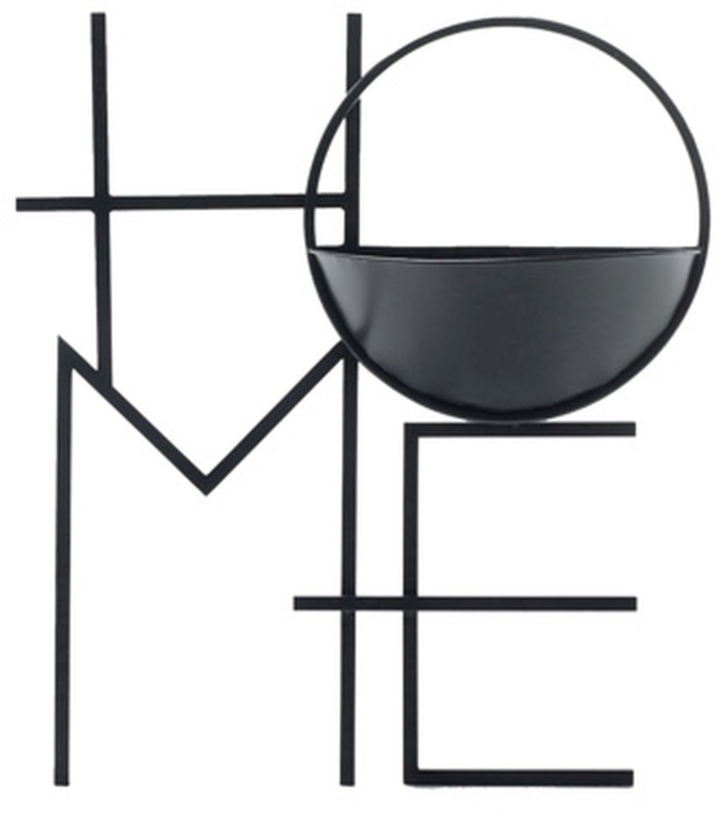 Signature Design by Ashley® Dunster Black Wall Planter On Stand