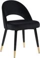 Coaster® Lindsey 2-Piece Black Arched Back Upholstered Side Chairs-0