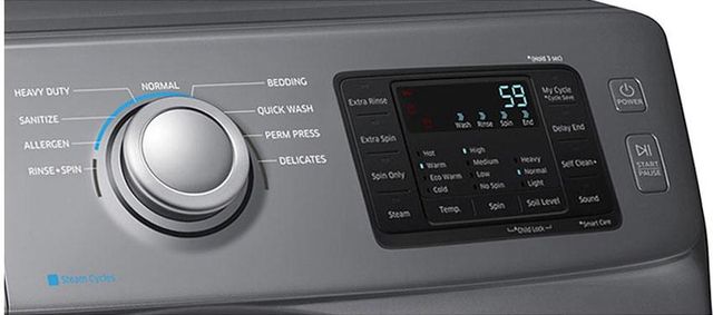 Samsung 4.2 Cu. Ft. Stainless Platinum Front Load Washer-1