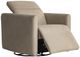 Bernhardt Livvy Bernhardt Living Brown 34" Leather Power Reclining Swivel Chair-1