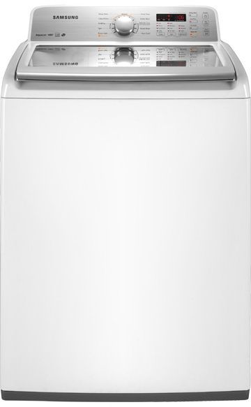 Samsung 4.5 Cu. Ft. White High Efficiency Top Load Washer-0